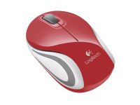Souris Logitech Wireless Mini Mouse M187 Red