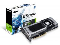Carte Graphique MSI GTX 980 4GD5 - GTX980/4Go/DVI/DP/HDMI