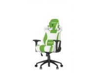 Siège PC VERTAGEAR Racing Series SL4000 - Blanc/Vert/Simili Cuir/4D