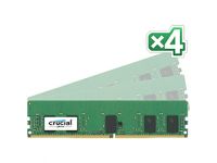 Mémoire Crucial CT4K8G4RFS824A (4x8Go DDR4 ECC Reg. 2400 PC19200)