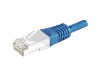 Connectique Réseau Dexlan Cordon Cat.6A S/FTP Bleu - 2m