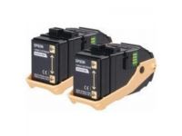Conso Imprimante Epson Pack de 2 Toner C9300 Jaune - C13S050606