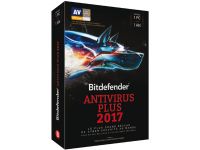 Logiciel sécurité Bitdefender Antivirus Plus 2017 - 1 An / 1 PC