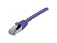 Connectique Réseau Dexlan Cordon Cat.6A S/FTP Snagless Violet - 2m