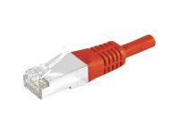 Connectique Réseau Dexlan Cordon Cat.6A S/FTP Rouge - 2m