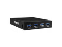 Accessoire Boîtier Icy Box HUB 4 ports USB 3.0 pour Baie 3.5