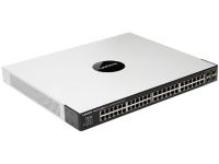 48 ports 10/100/1000 + 4 SFP POE Rack - SGE2010P