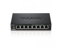Switch DLink 8 ports 10/100 boitier métal - DES-108