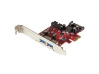 Carte Controleur StarTech PCI-E 4 Port USB3.0 2Ext./ 2Int.(1x IDC)