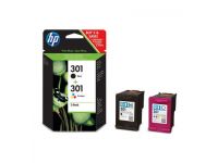 Conso Imprimante HP Pack Cartouches Noire + Couleur HP 301 - CR340EE