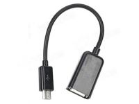 Accessoire Tablette Dust Cable Micro USB vers USB A Femelle pour Tablette