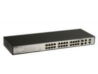 24 ports 10/100 + 2 x 10/100/1000 DES-1228P