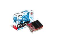 Carte Graphique MSI R5 230 1GD3H - R5-230/1Go/HDMI/DVI/VGA