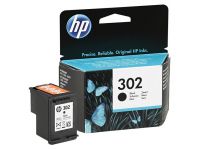 Conso Imprimante HP Cartouche d'encre Noir HP 302 - F6U66AE