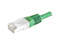 Connectique Réseau Dexlan Cordon Cat.6A S/FTP Vert - 2m