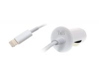 Accessoire Téléphonie T'nB Chargeur allume-cigare Lightning 1A