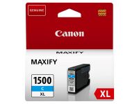 Conso Imprimante Canon Cartouche PGI-1500XL Cyan - 9193B001