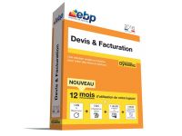 Logiciel-Application EBP Devis & Facturation DYNAMIC 12 mois 2016 + VIP