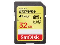 Mémoire APN/GSM Sandisk SDHC 32Go Extreme Plus UHS-1 C10 SDSDXS-032G-X46