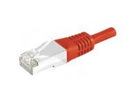 Cordon Cat 6, SSTP Rouge - 10m