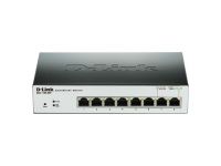 Switch D-Link EasySmart 8 ports 10/100/1000 PoE - DGS-1100-08P
