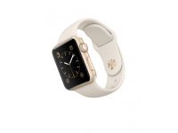 Accessoire Téléphonie Apple Watch Sport - Alu. Or 38mm Bracelet blanc antique