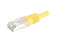 Connectique Réseau Dexlan Cordon Cat.6A S/FTP Jaune - 2m