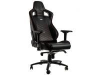 Siège PC NobleChairs Epic Series - Noir/Rouge/Simili Cuir/4D