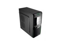 Boîtier Aerocool V3X Adv. Evil Green Edition - MT/Sans Alim/ATX