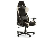 Siège PC Gamer DXRacer Formula - Noir/Blanc/Tissu/1D