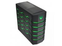 Boîtier BitFenix Colossus Big-Tower Venom RED/GREEN LED Black