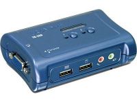 TK-209K - KVM Commut. 2 ports USB + Audio (+cable)
