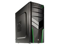 Boîtier Aerocool V2X Green Edition - MT/Sans Alim/ATX