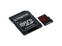 Mémoire APN/GSM Kingston Micro SDXC 128Go UHS-I C3 + Adapt. - SDCA3/128GB