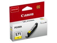 Consommable Imprimante Canon Cartouche Jaune - CLI-571Y