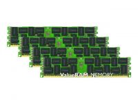 32Go DDR3-1600 PC12800 ECC Reg KVR16R11S4K4/32I