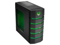 Colossus Big-Tower Venom Green LED Black Window