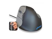 Souris Evoluent VerticalMouse 4 pour Gaucher Standard  Noir/Argent