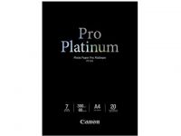 Papier Imprimante Canon Papier Pro Platinum Photo A4 20f. PT-101 -2768B016