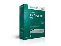 Logiciel-Antivirus Kaspersky Antivirus 2015 - 1 An / 1 PC