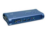 TK-409K - KVM Commut. 4 ports USB + Audio (+cable)