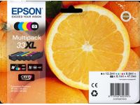 Consommable Imprimante Epson Multipack Cartouche 33XL - C13T33574010