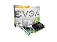 Carte Graphique EVGA GT620 2G D3 LP 2629-KR - 2Go/DVI/HDMI/PCI-E