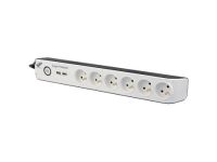 Onduleur - Multiprises Fortron (FSP) Parasurtenseur 6 prises + 2 USB - SP-FR3G2U01