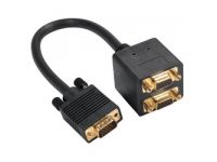 Connectique PC Dust Câble repartiteur VGA 1UC-2 Ecrans simultanés