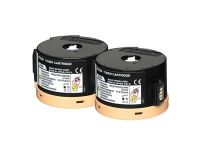 Toner 0711 2x Noir 2500p Return Prog. - C13S050710