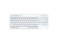 Clavier Logitech Wireless Touch Keyboard K400 White