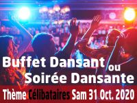 Buffet (traiteur) à volonté dansant pour tous, Theme celibataires - Perigueux