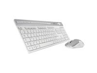 Pack Clavier/Souris Bluestork Wireless SLIM Pack Easy III - Blanc/Silver