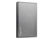 Boîtier externe MaxInPower USB3.0 pour DD 2'1/2 SATA Alu brossé - BEM25MUA2C9
